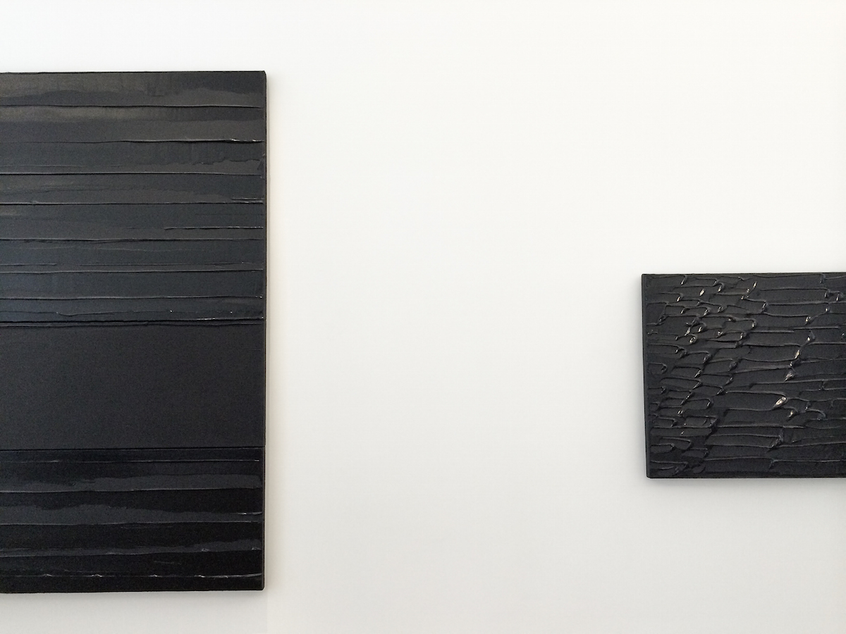 Pierre Soulages at Galerie Perrotin