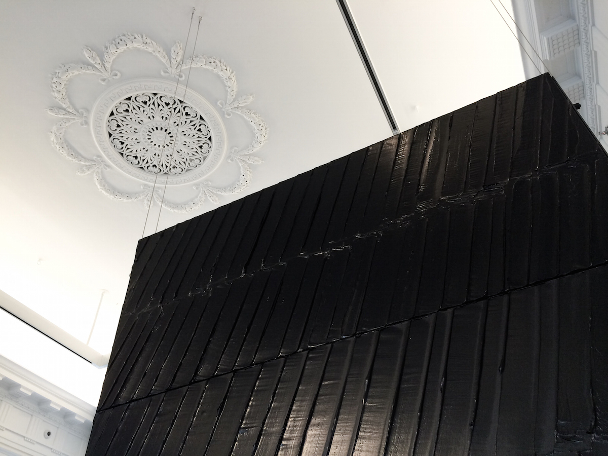 Pierre Soulages at Galerie Perrotin