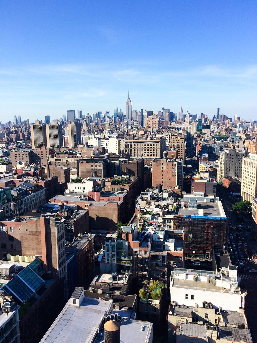 NOMO SOHO rooftop hotel views