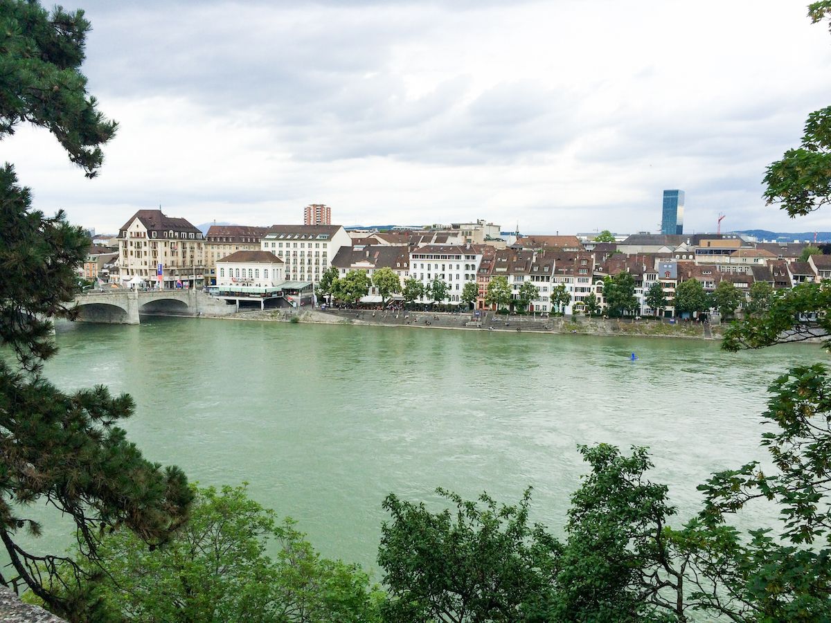 Basel Rhine River