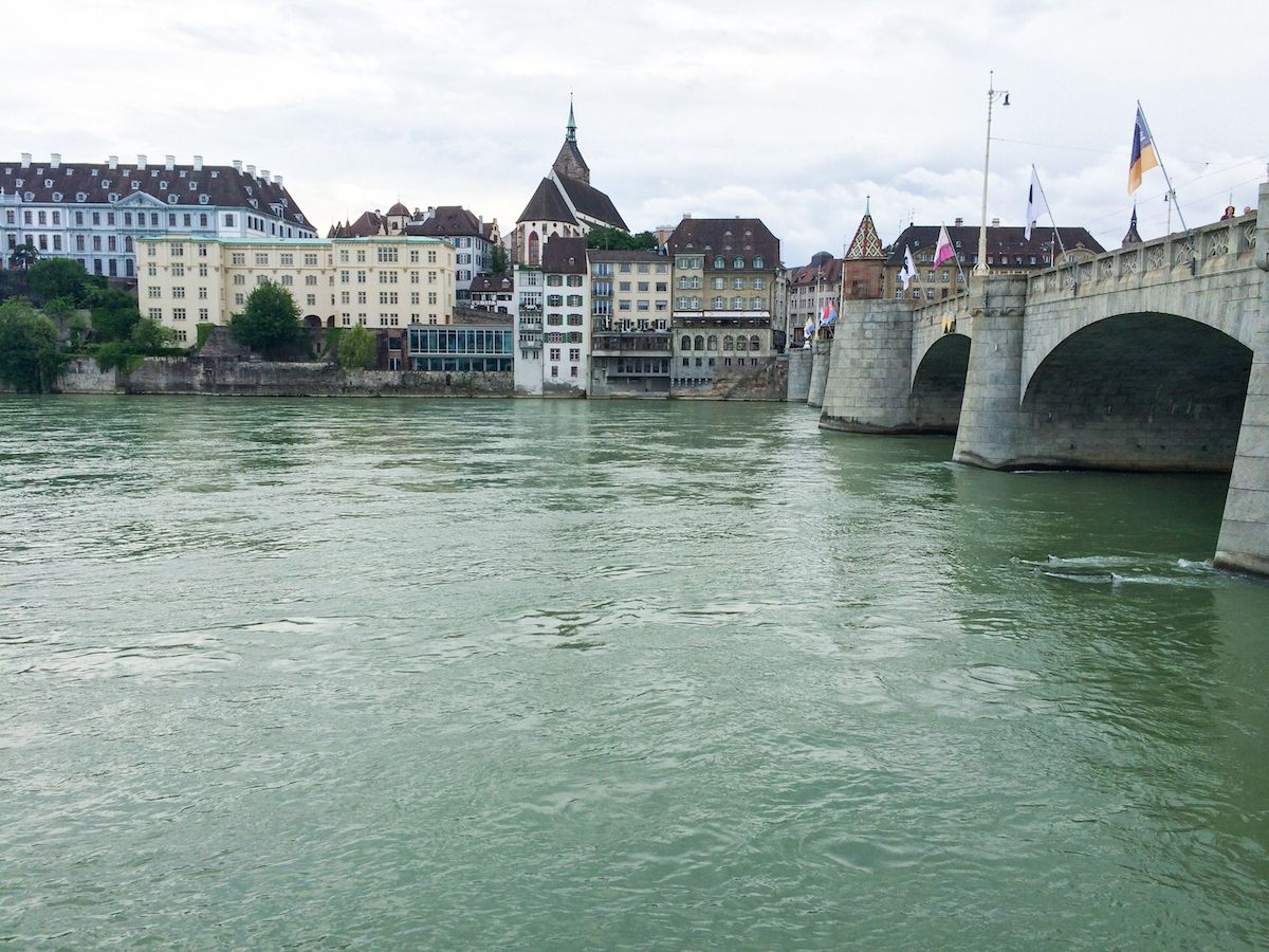 Basel Rhine River