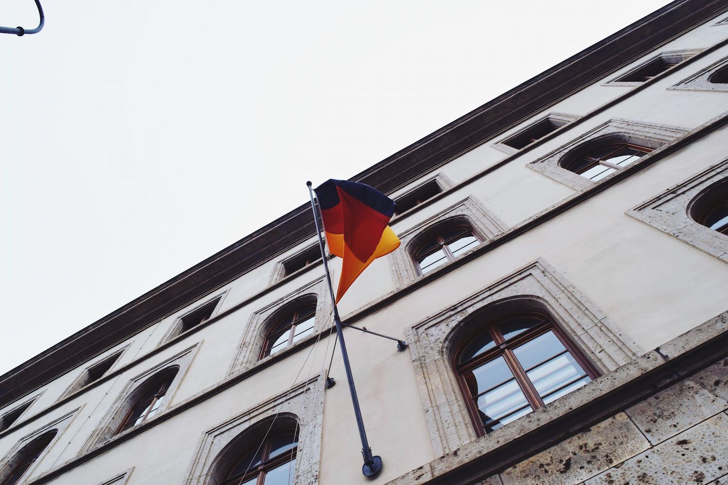 A German Flag in Munich