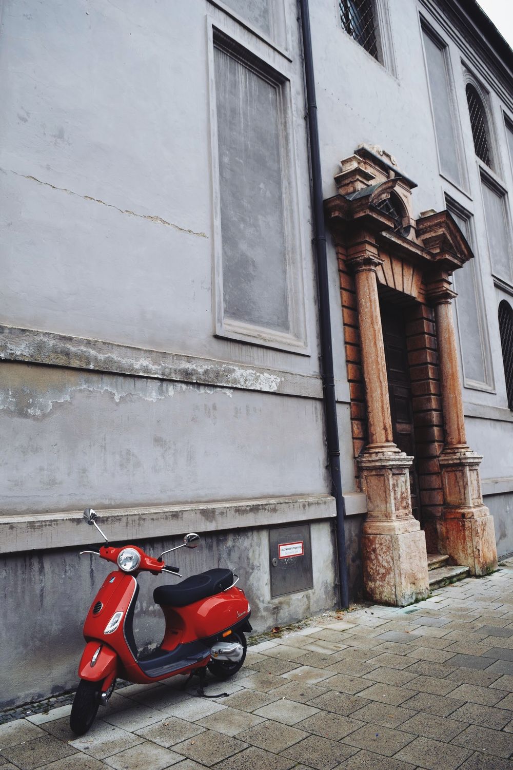 Around the corner of St. Michael's Church, Munich