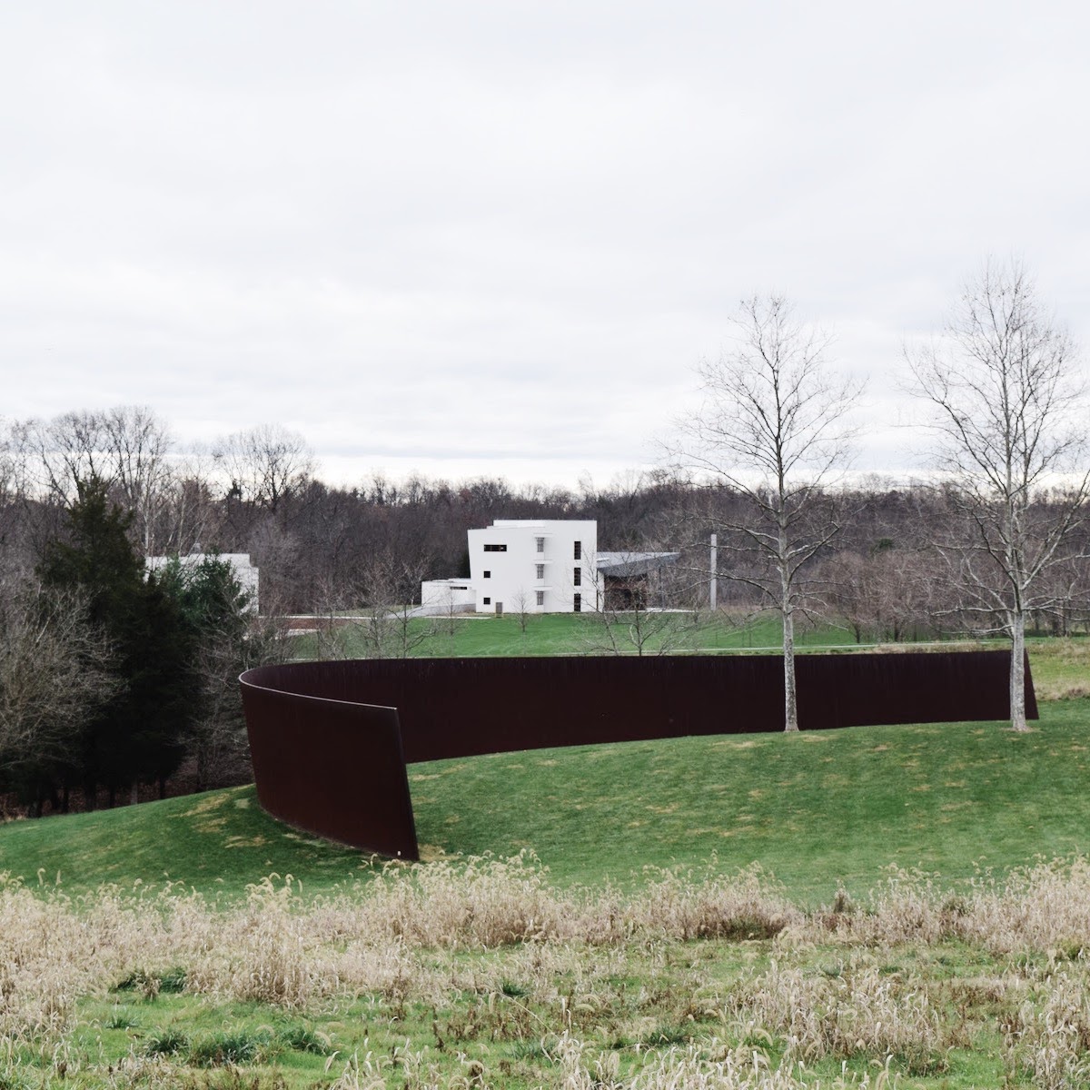 Richard Serra Contour 290, 2004 at Glenstone