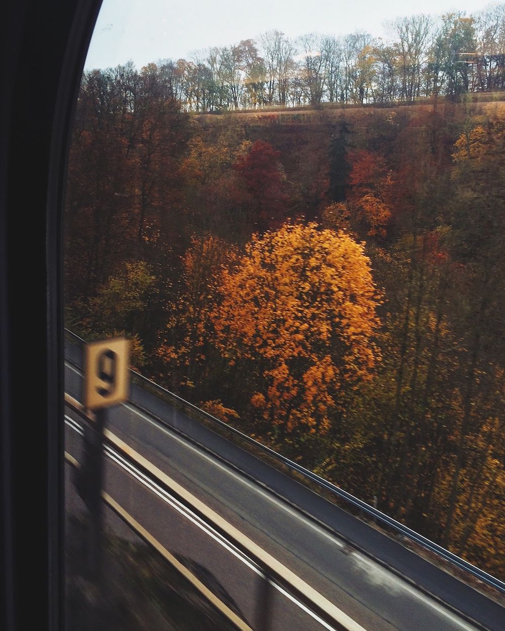 Train through Southern Germany to Ulm