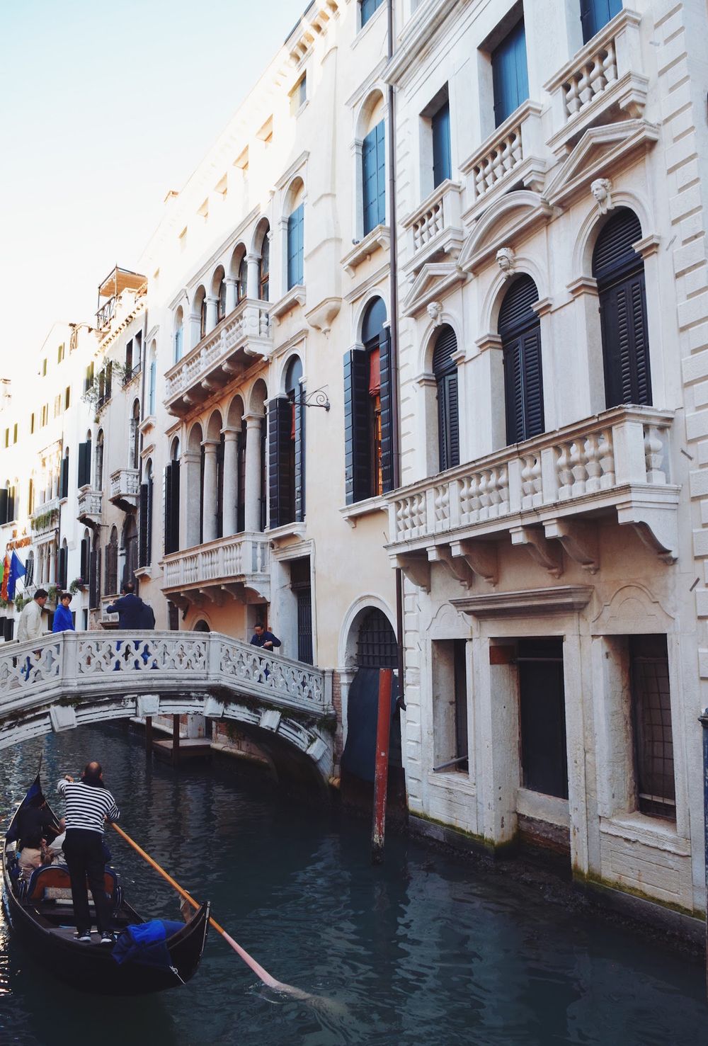 Gondola ride Venice, Italy