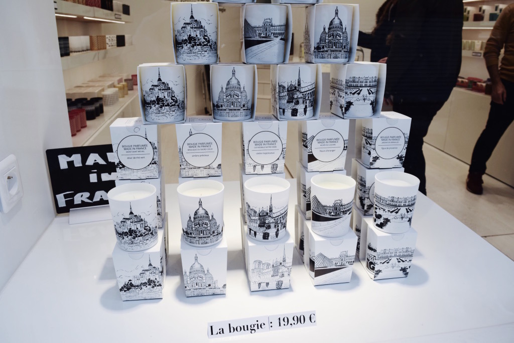 Paris Souvenirs Candles with Sacre-Coeur