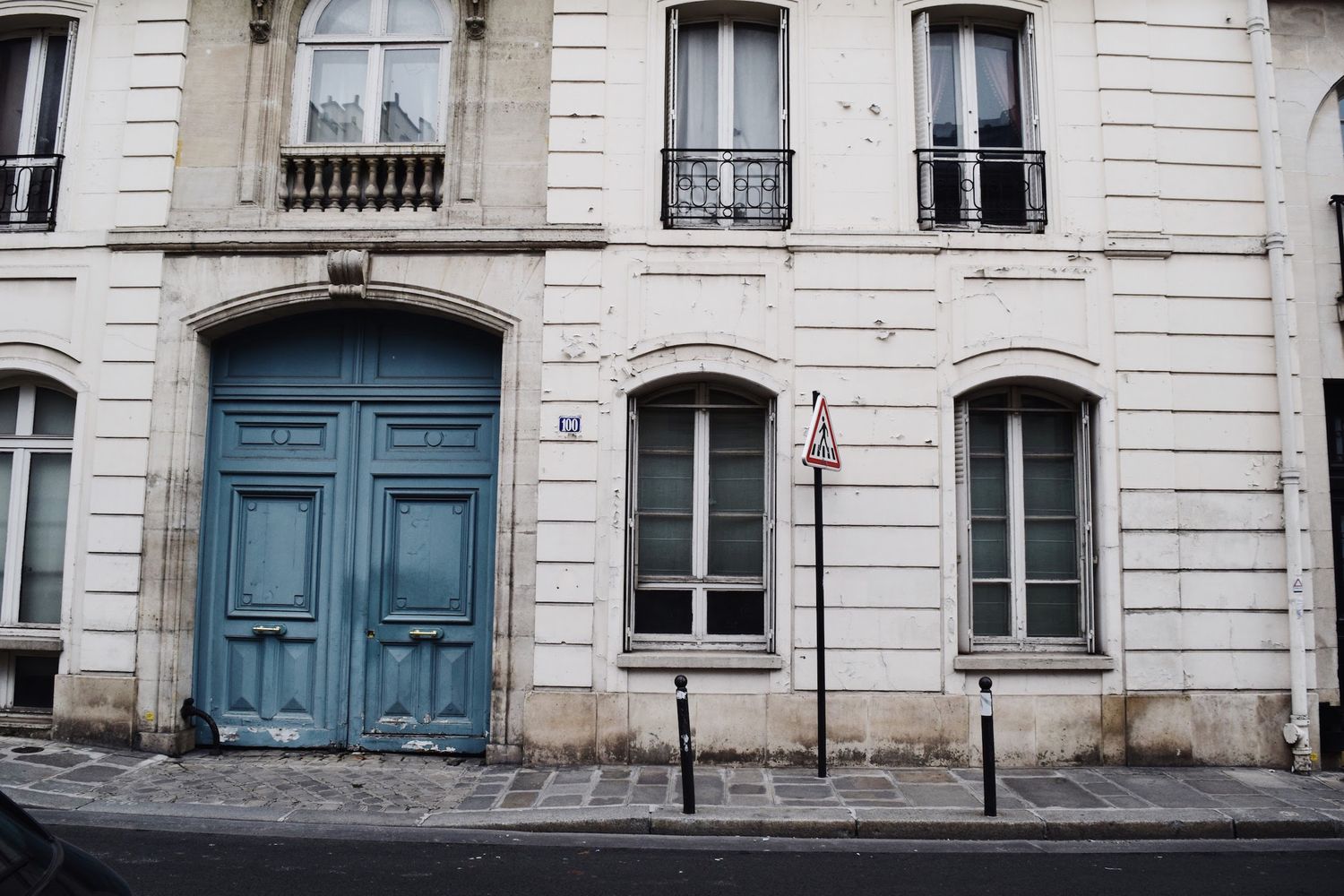 Blue Doors of Paris