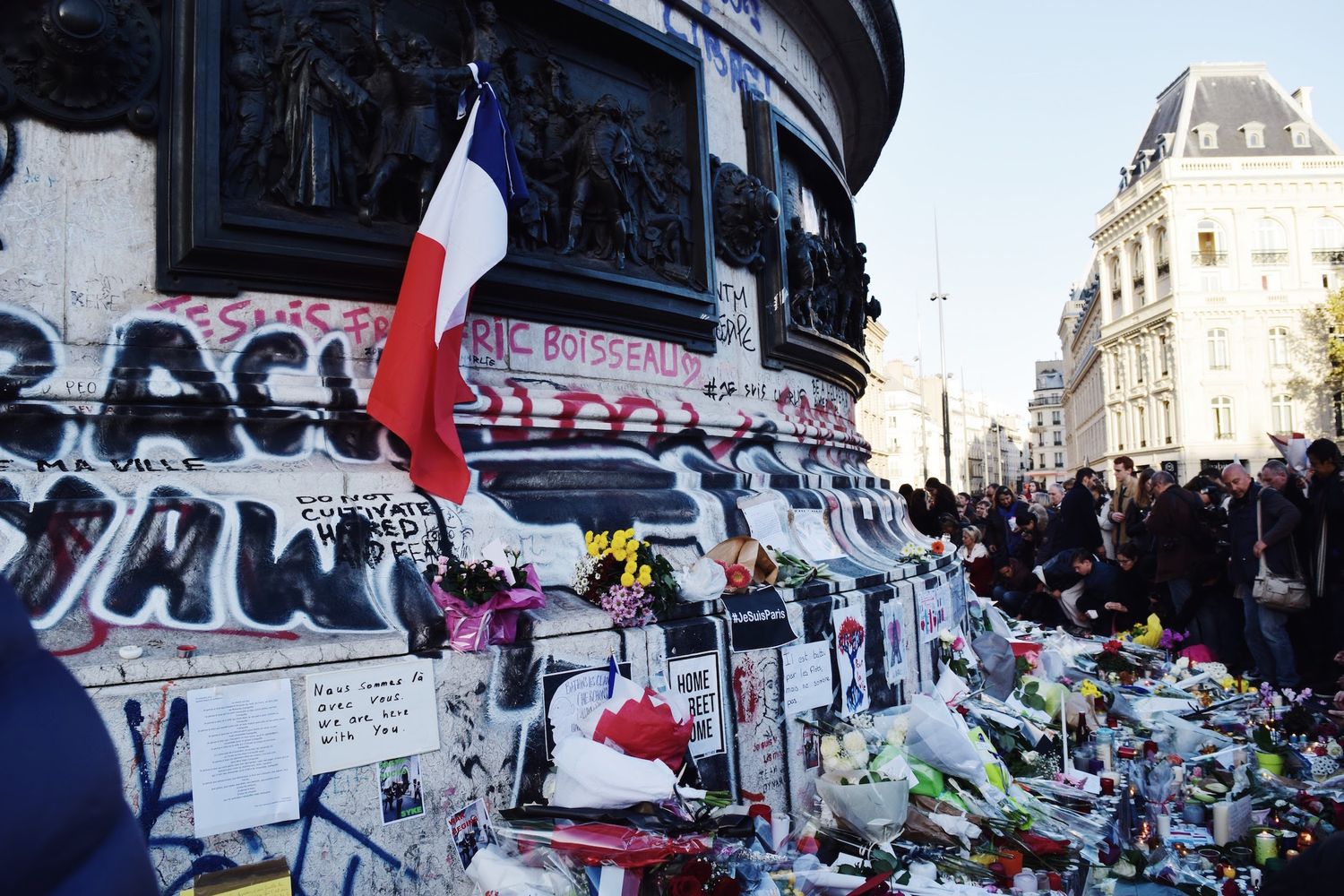 Paris Terror Attack Memorials