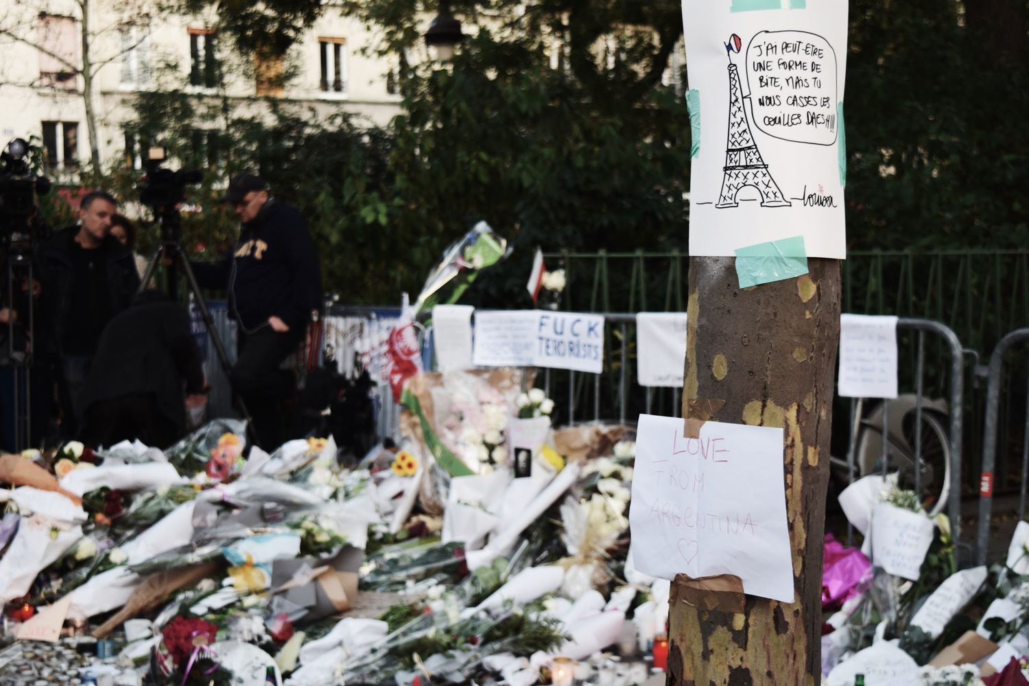 Paris Terror Attack Memorials