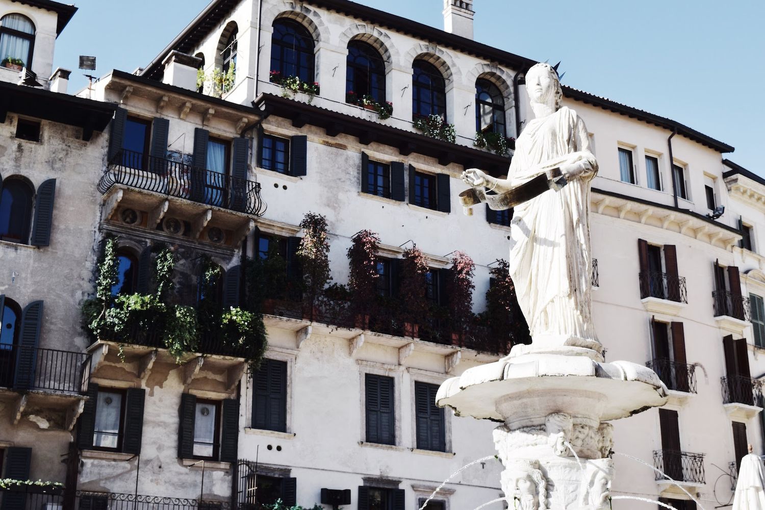 Piazza delle Erbe, Verona, Italy