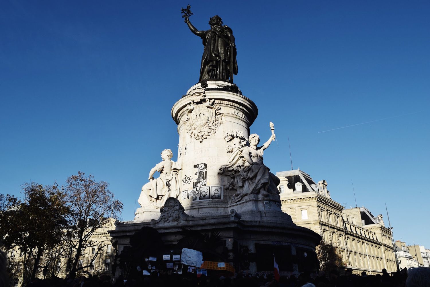 Place de la République Marianne