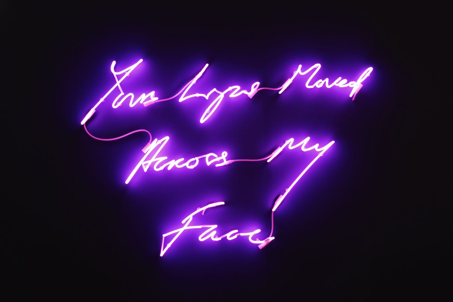 Tracey Emin, Your Lips Moved Across My Face, 2015