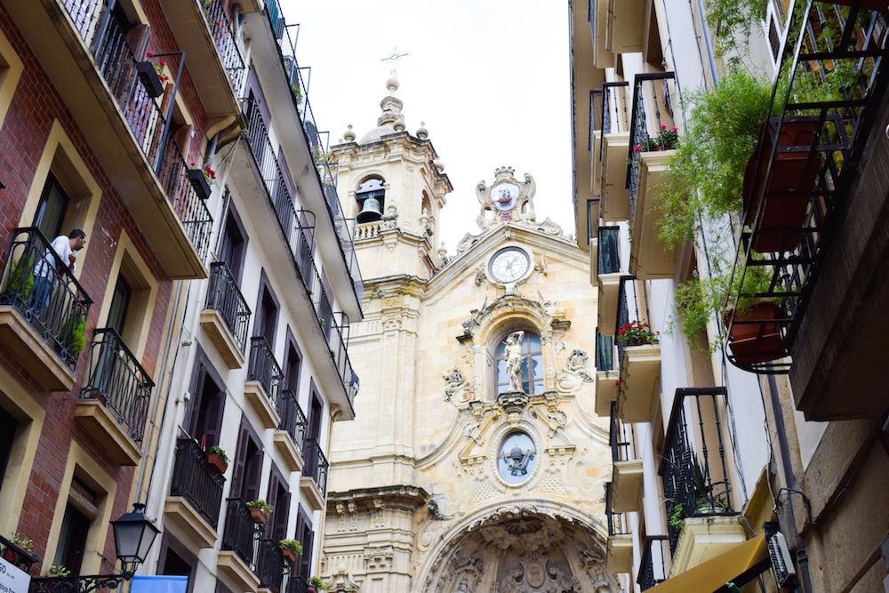 San Sebastian, Iglesia de Santa Maria