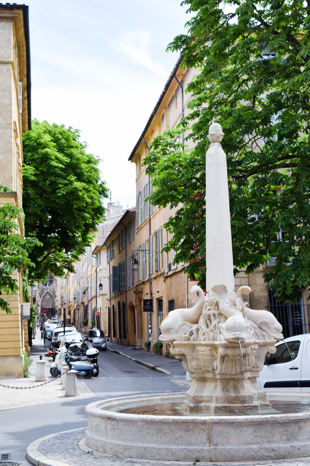 Fountain in Aix-en-Provence