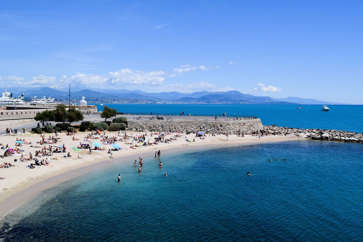 Antibes Plage de la Gravette