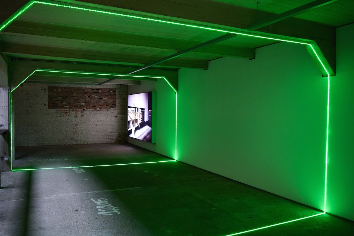 Haroon Mirza, Digital Switchover, 2012