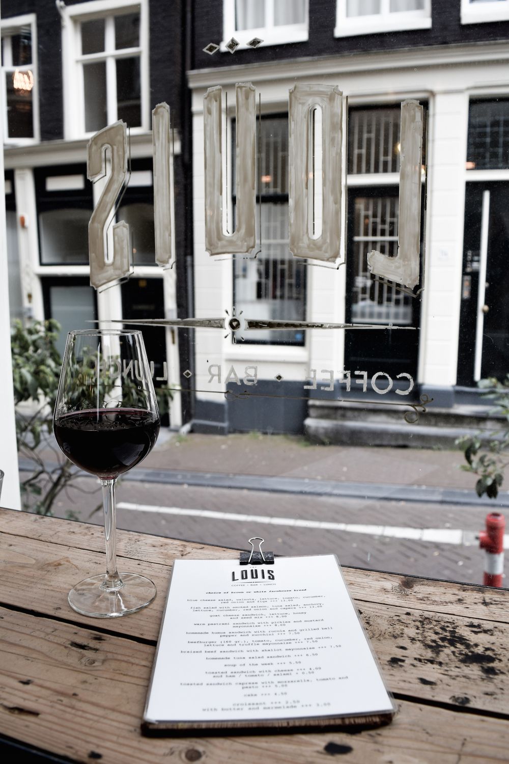 Lunch at Louis Restaurant in Amsterdam
