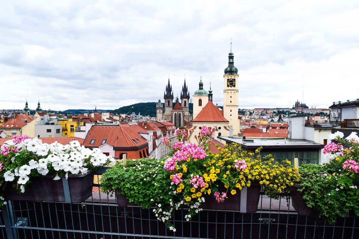 Best View in Prague, Views from T-Anker, Prague