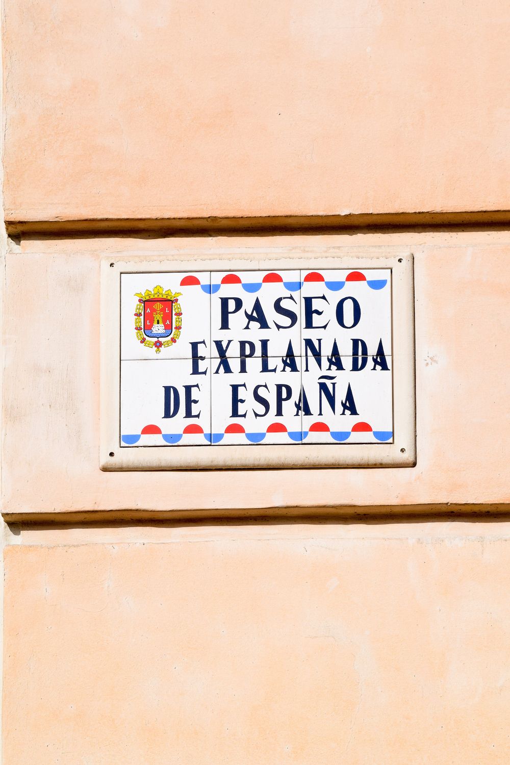 Paseo de la Explanada Alicante