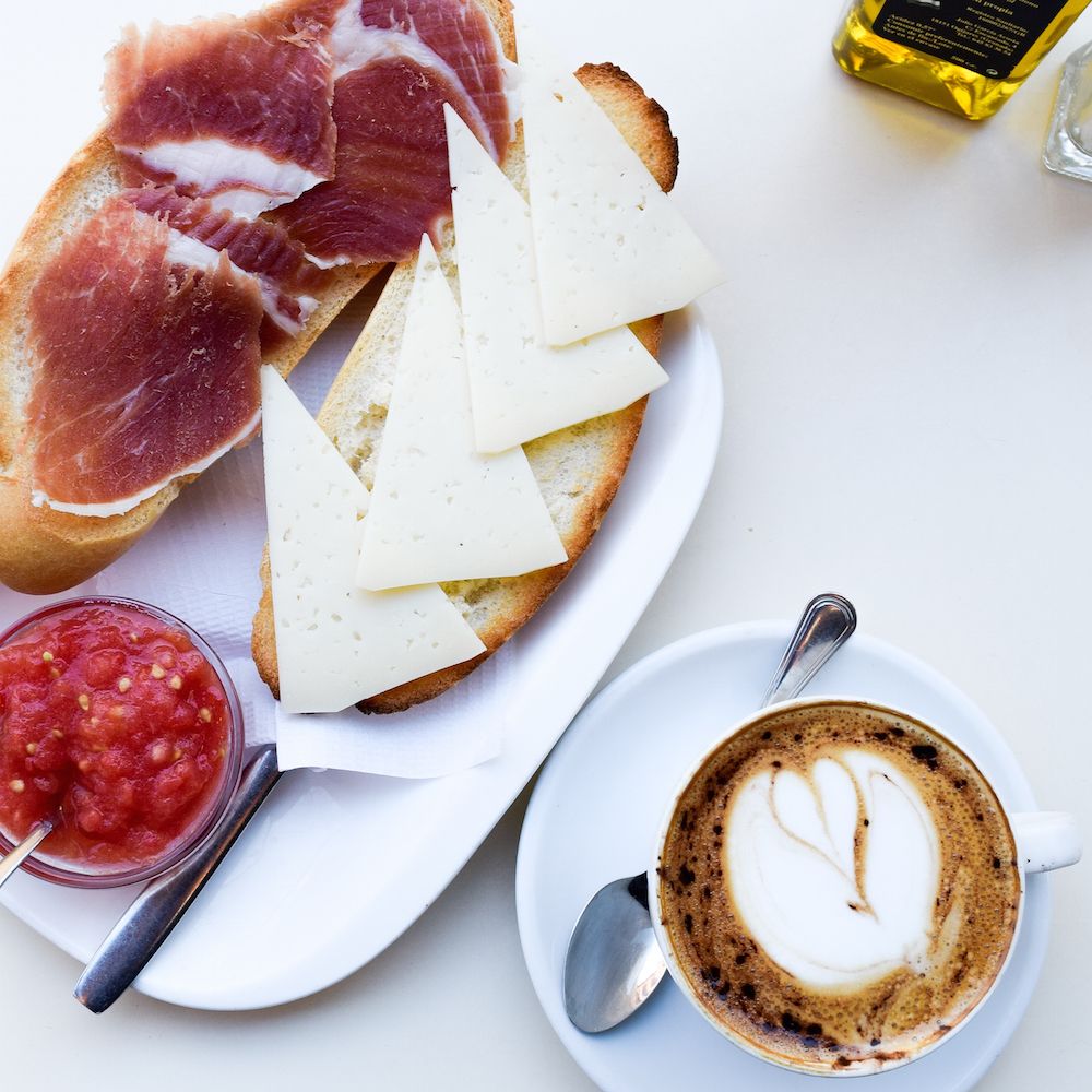 Breakfast in Granada