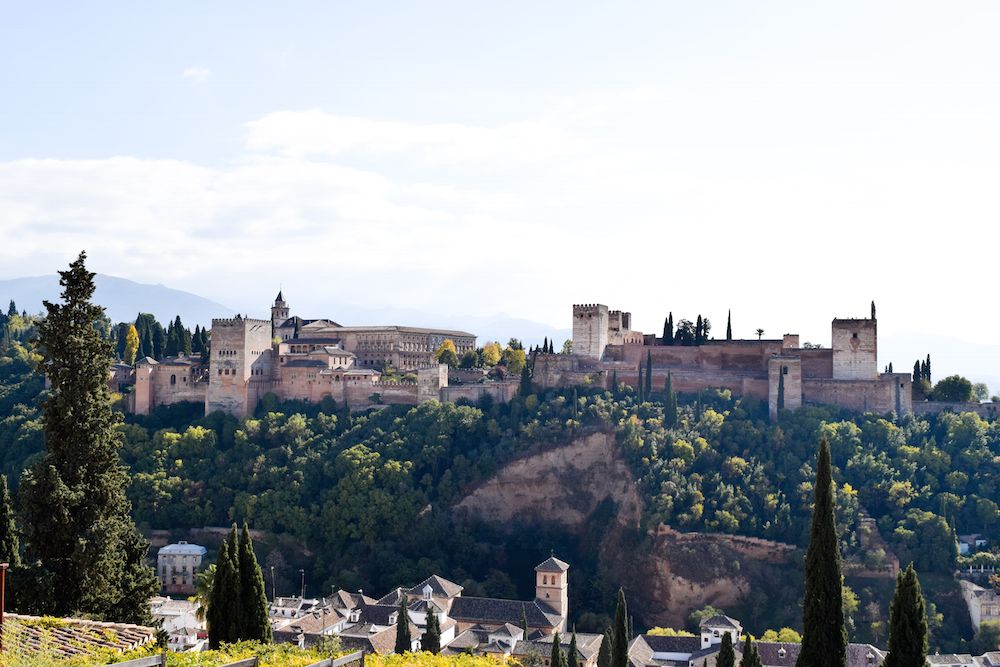 View of the Alahambra, Granada