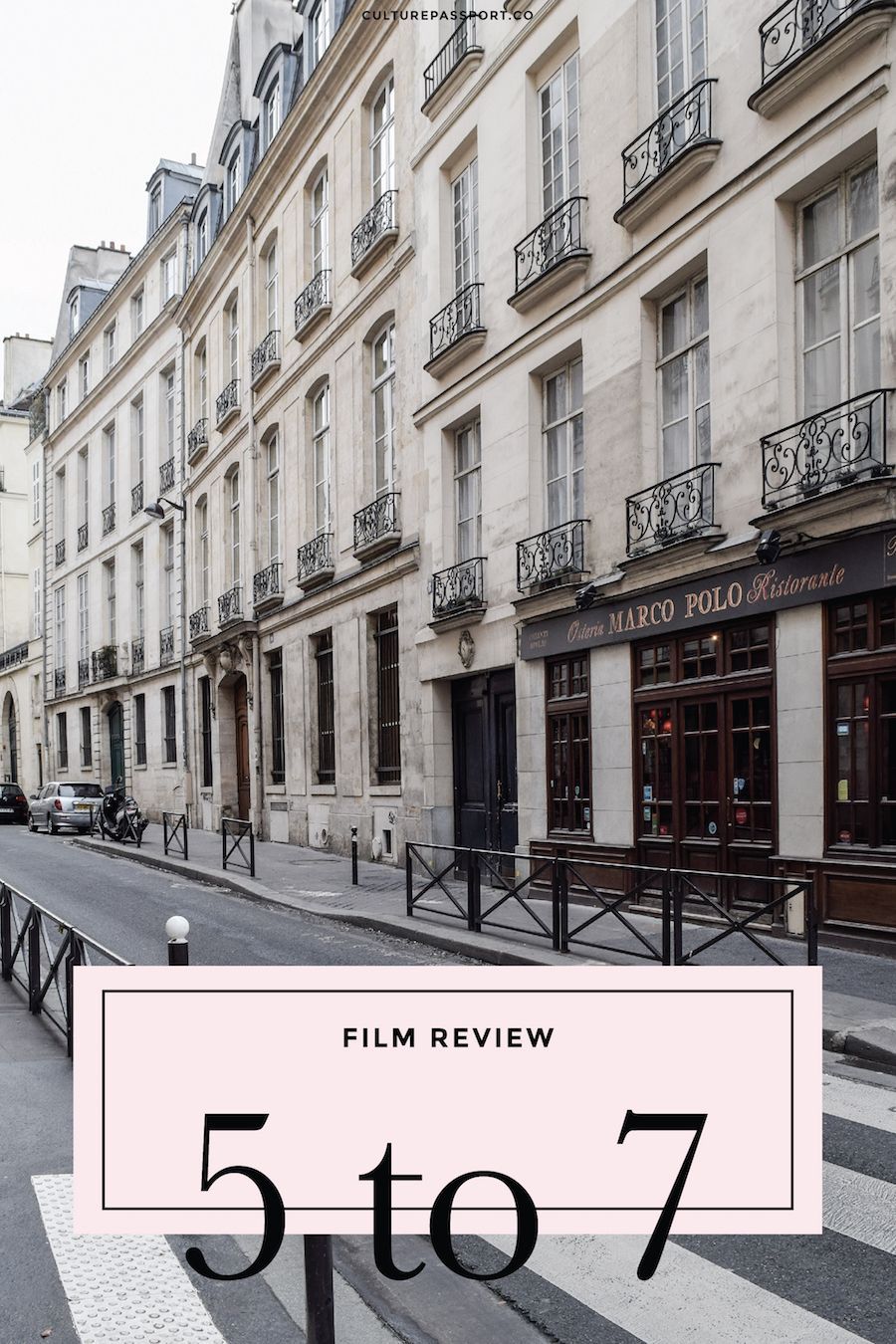 5 to 7 Film Review: a French Affair in New York