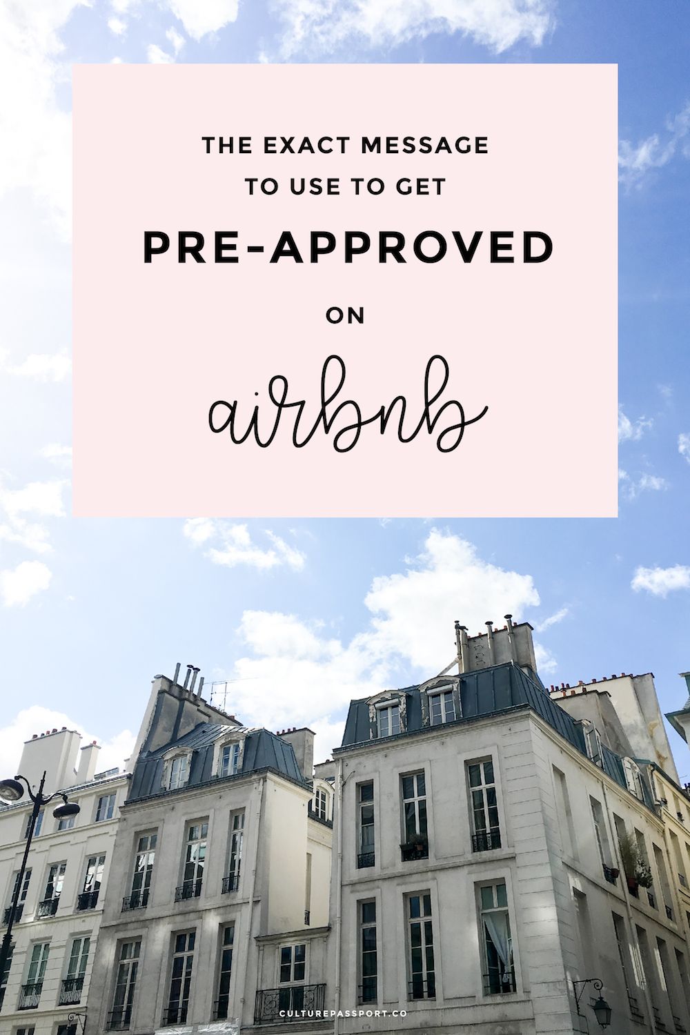 How to get Pre-Approved on Airbnb