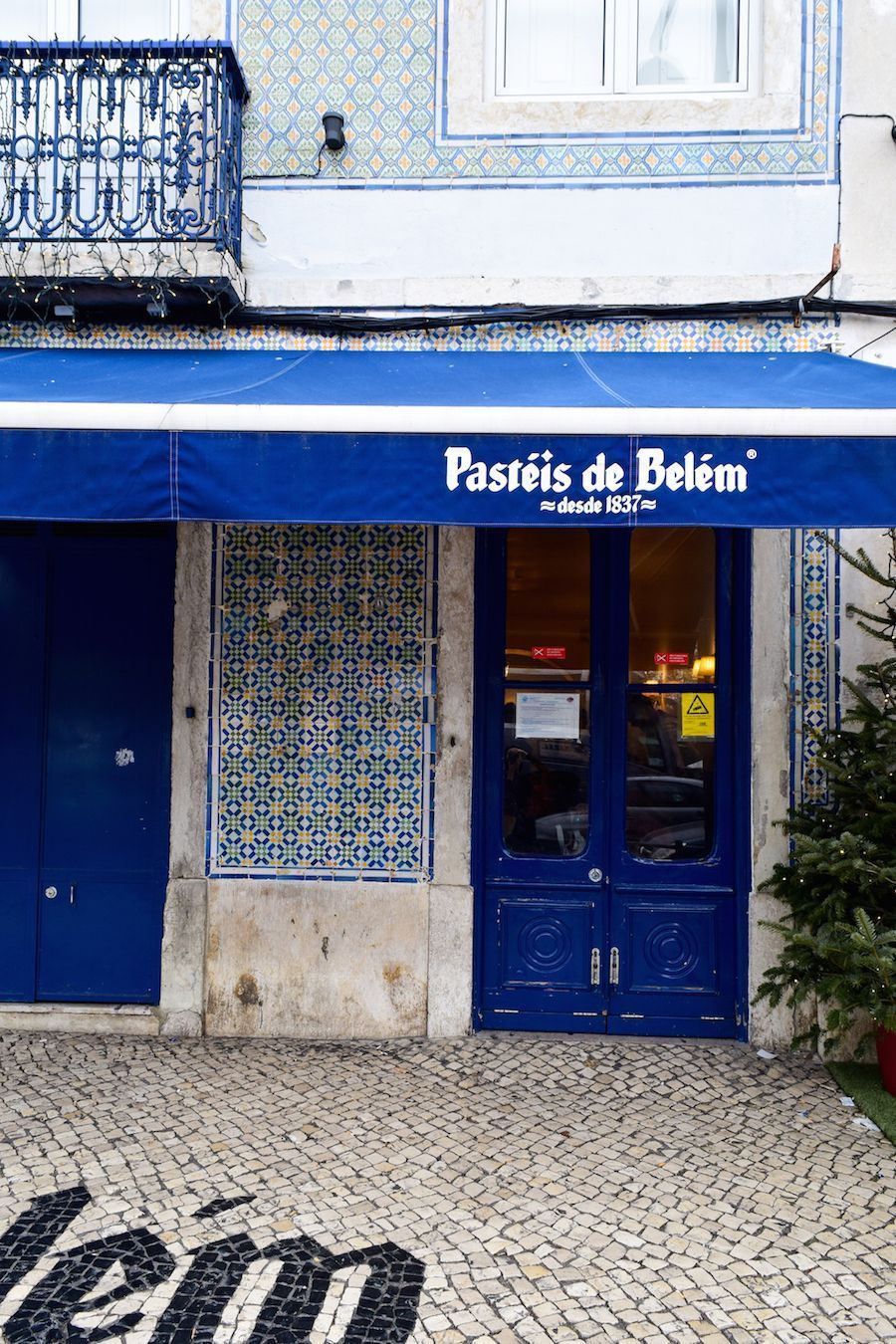Pasteis de Belém Entrance, Lisbon, Portugal