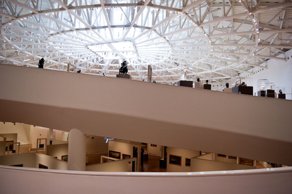 Inside the Museo Soumaya, Mexico City