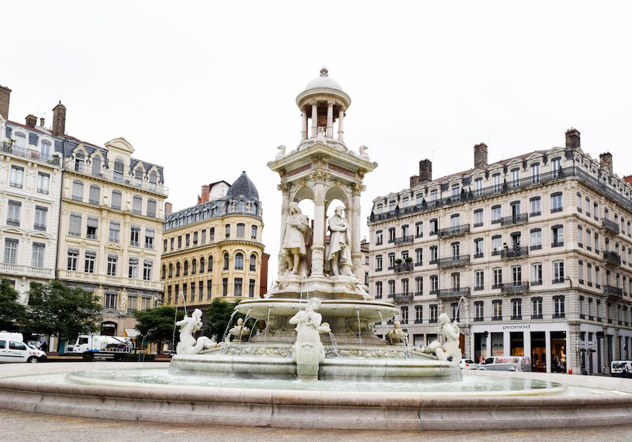 Must-Visit Cities in France - Place des Jacobins, Lyon, France
