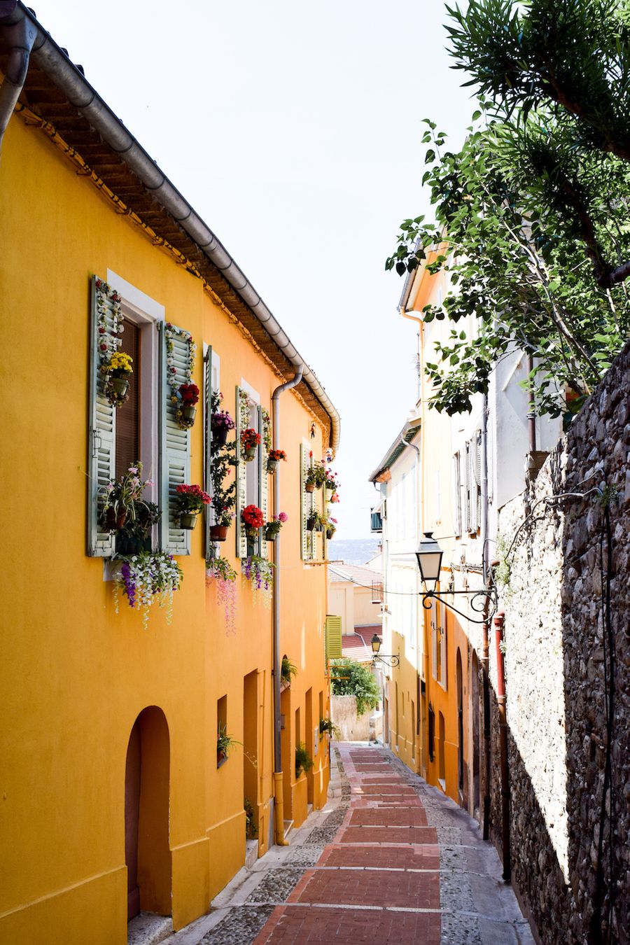 Menton, France Passageway