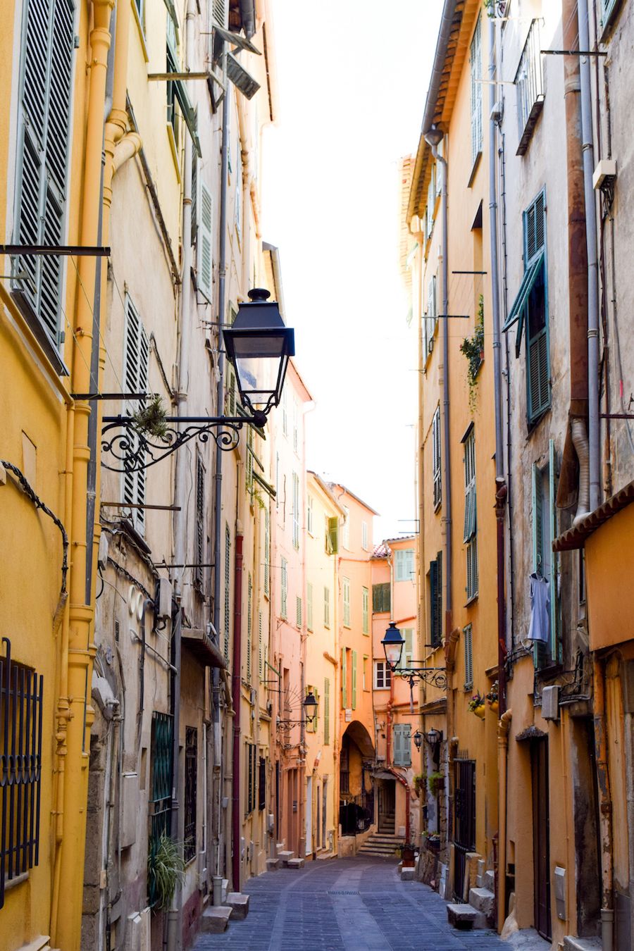 Rue Longue Menton, France