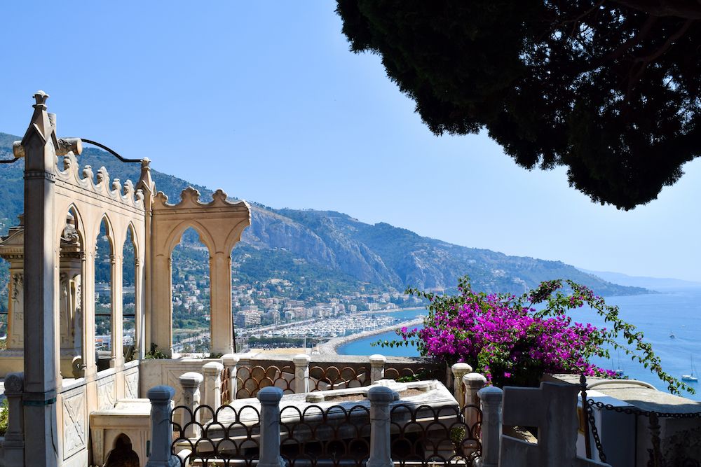 Best View of Menton, France