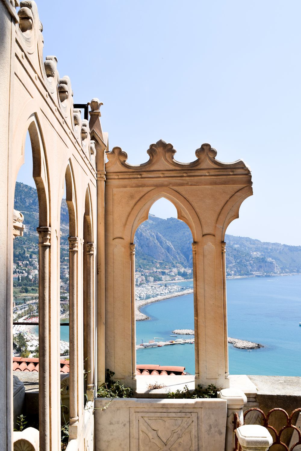 Best View of Menton, France