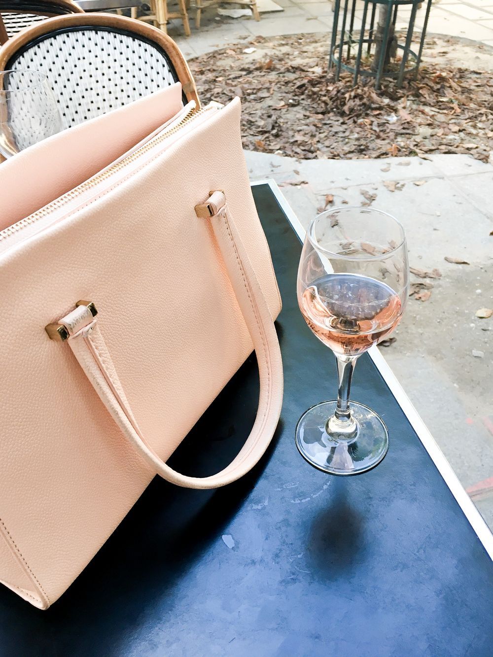 Drinking Rosé in Paris