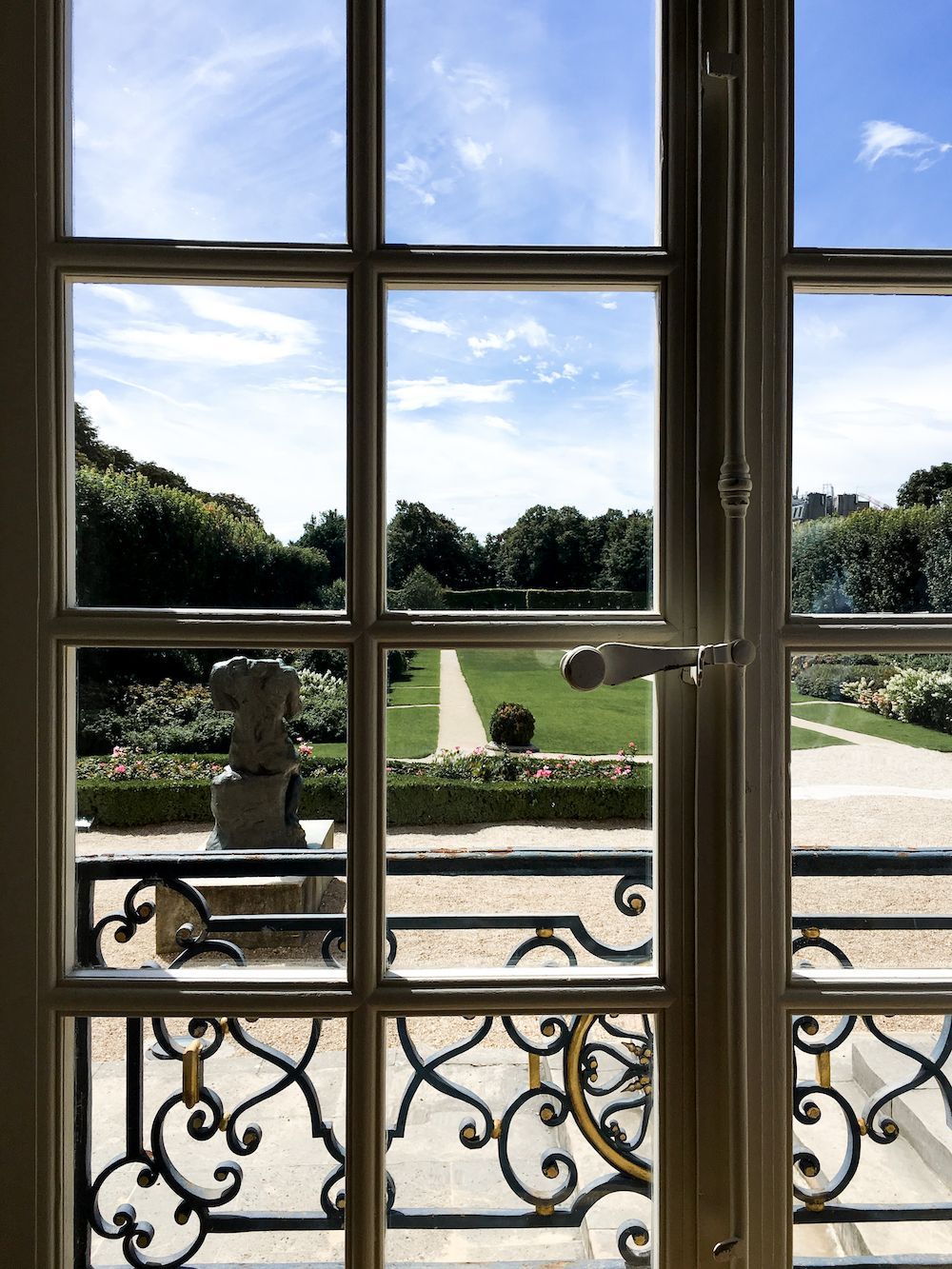 View from Musée Rodin