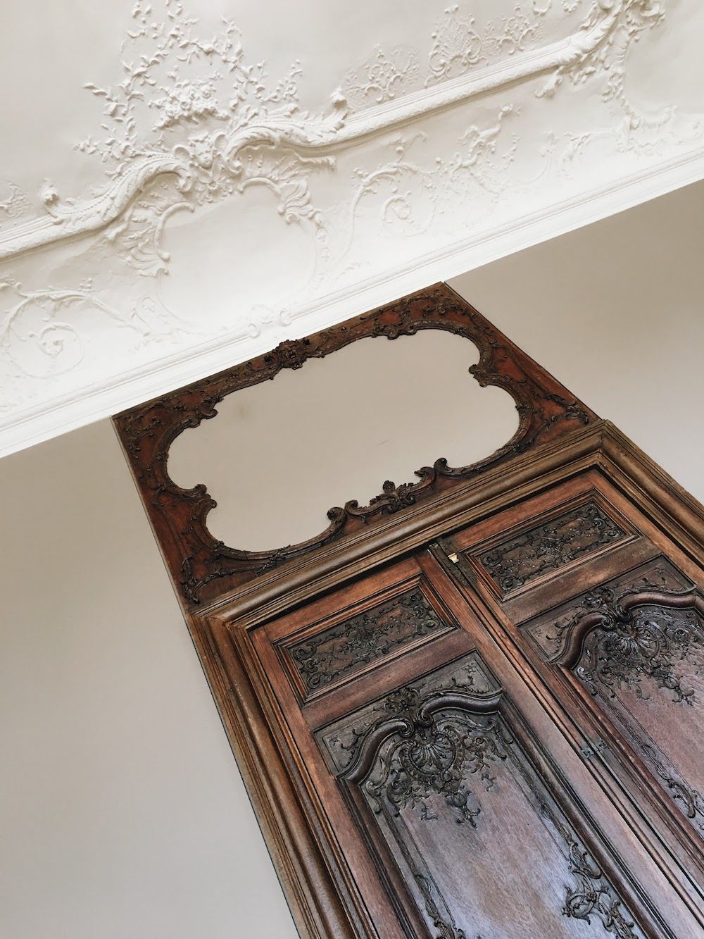 Ceiling molding at Musée Rodin