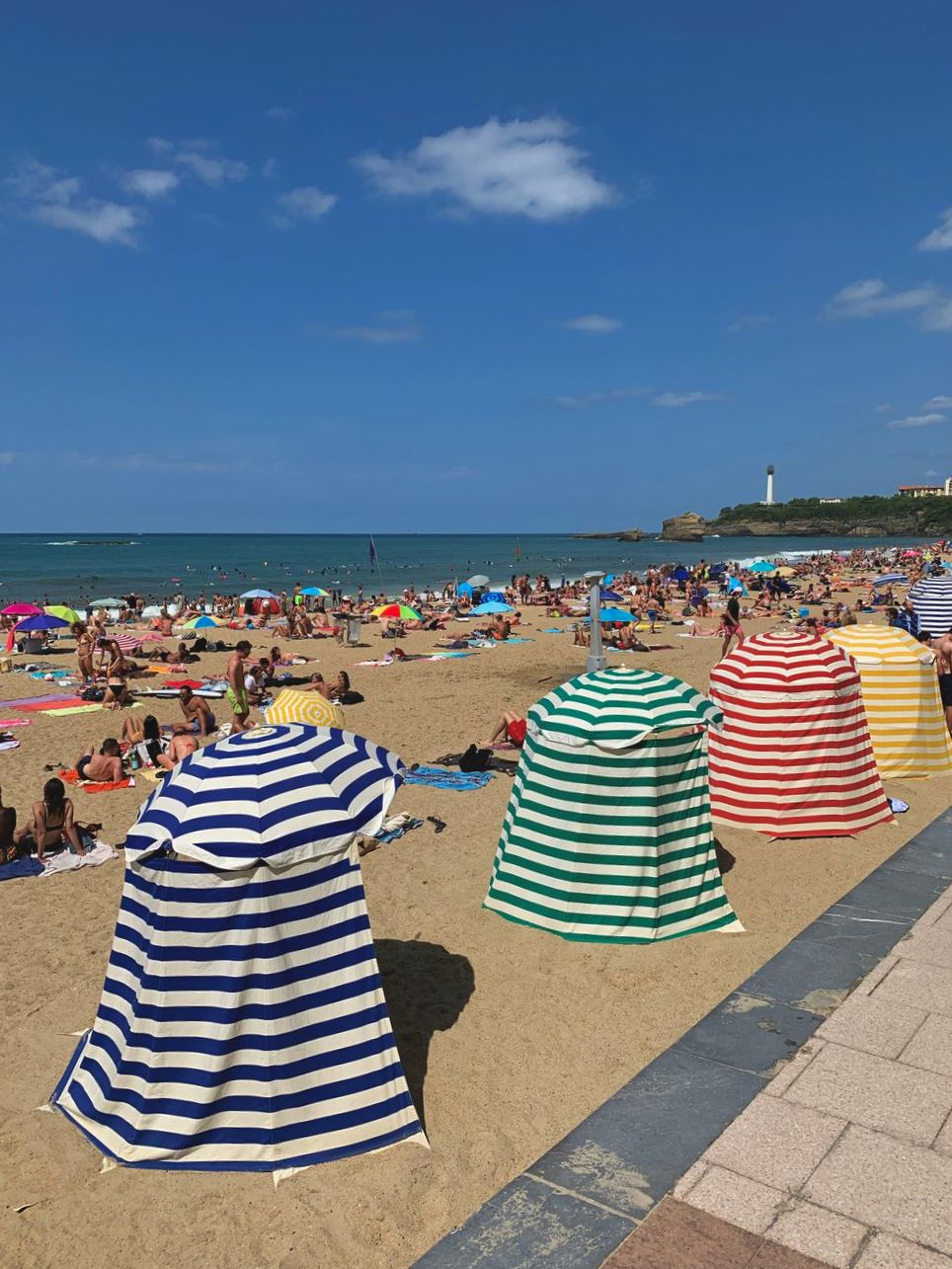 Grande Plage Biarritz, France