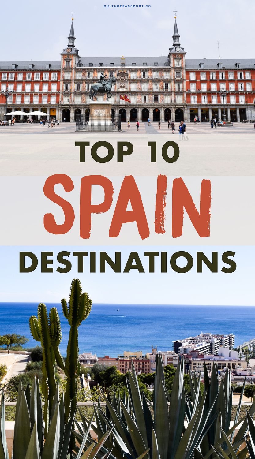 Top 10 Spain Destinations