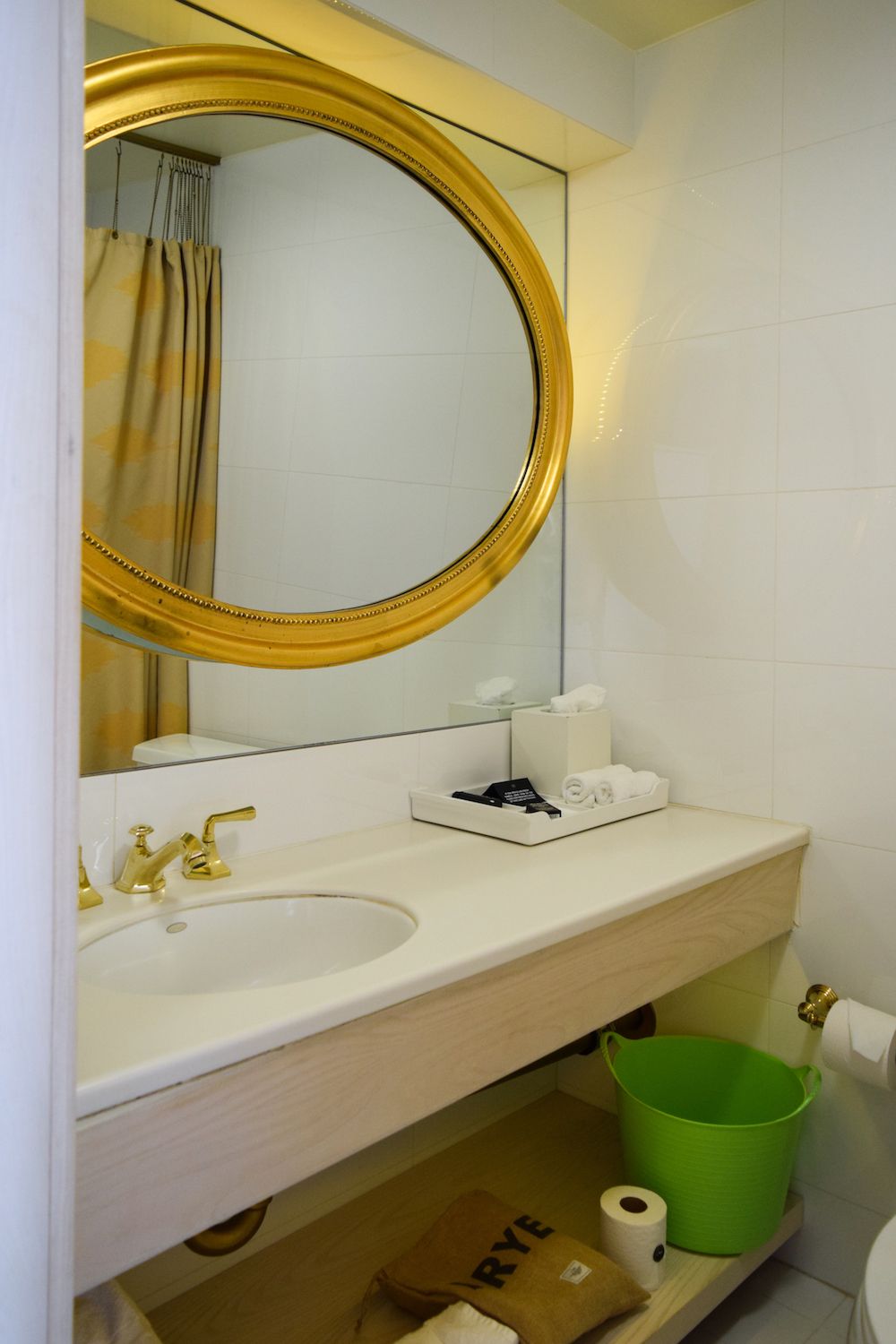 Bathroom Vanity at The Line Hotel Los Angeles