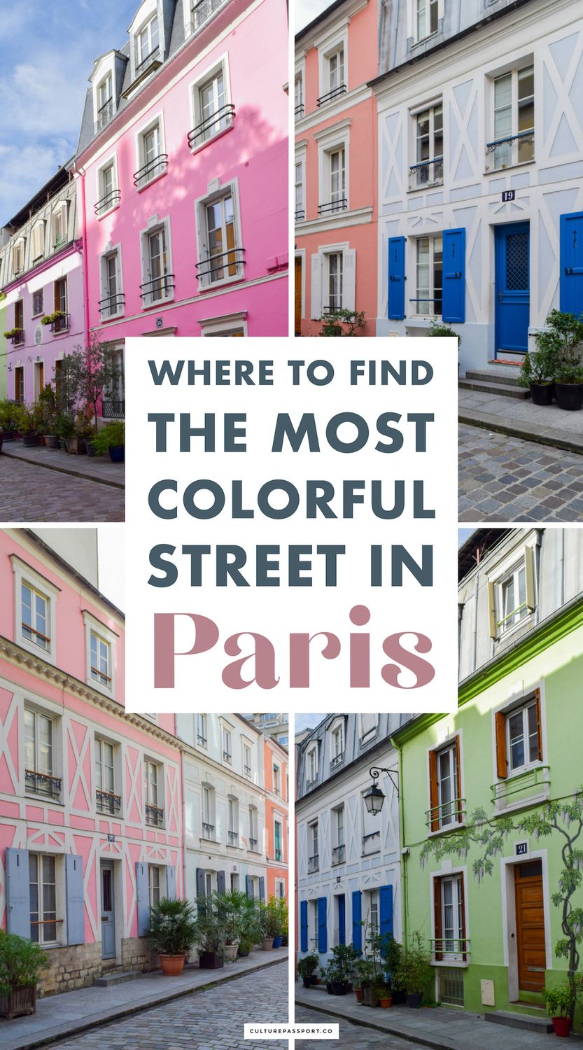 Where to Find the Most Colorful Street in Paris