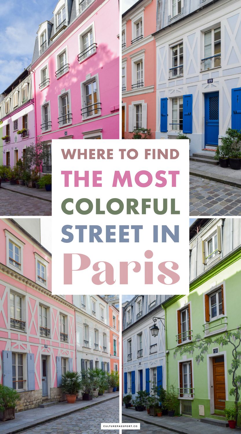 Where to Find the Most Colorful Street in Paris: Rue Crémieux