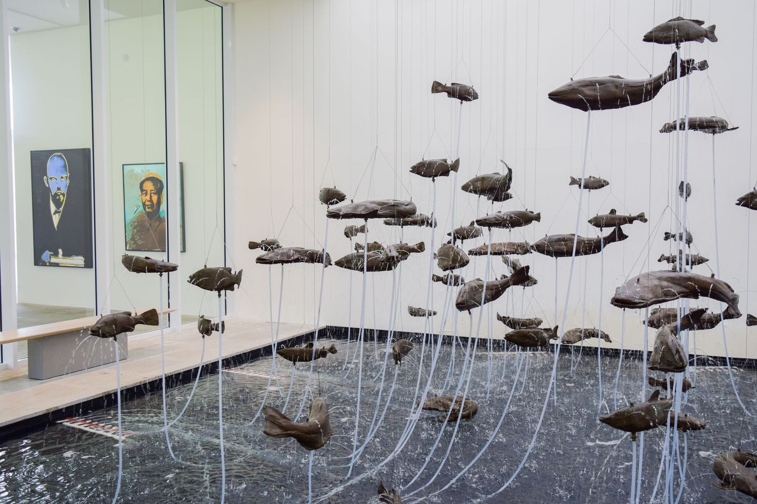 Bruce Nauman, One Hundred Fish Fountain, 2005, Fondation Carmignac, France