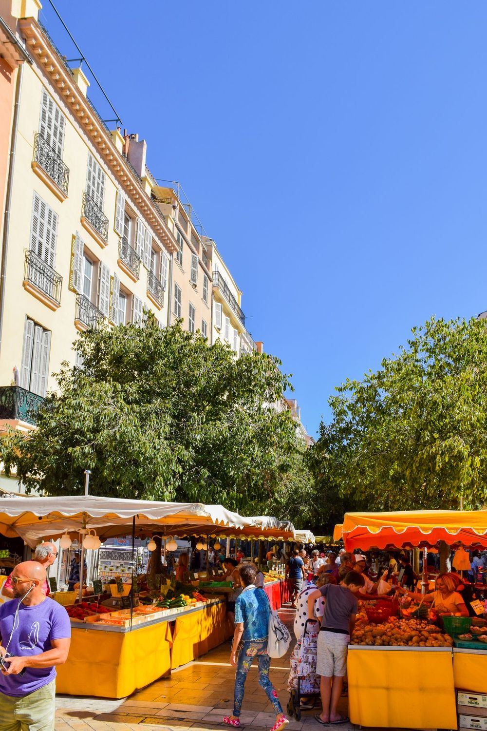 Cours Lafayette Market Toulon, Provence, France