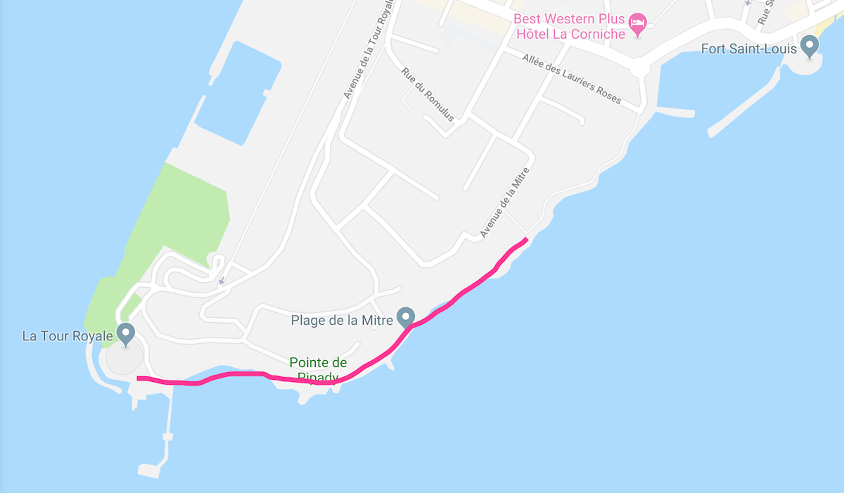 Nice Walk Along The Coast Until Plage De La Mitre Toulon