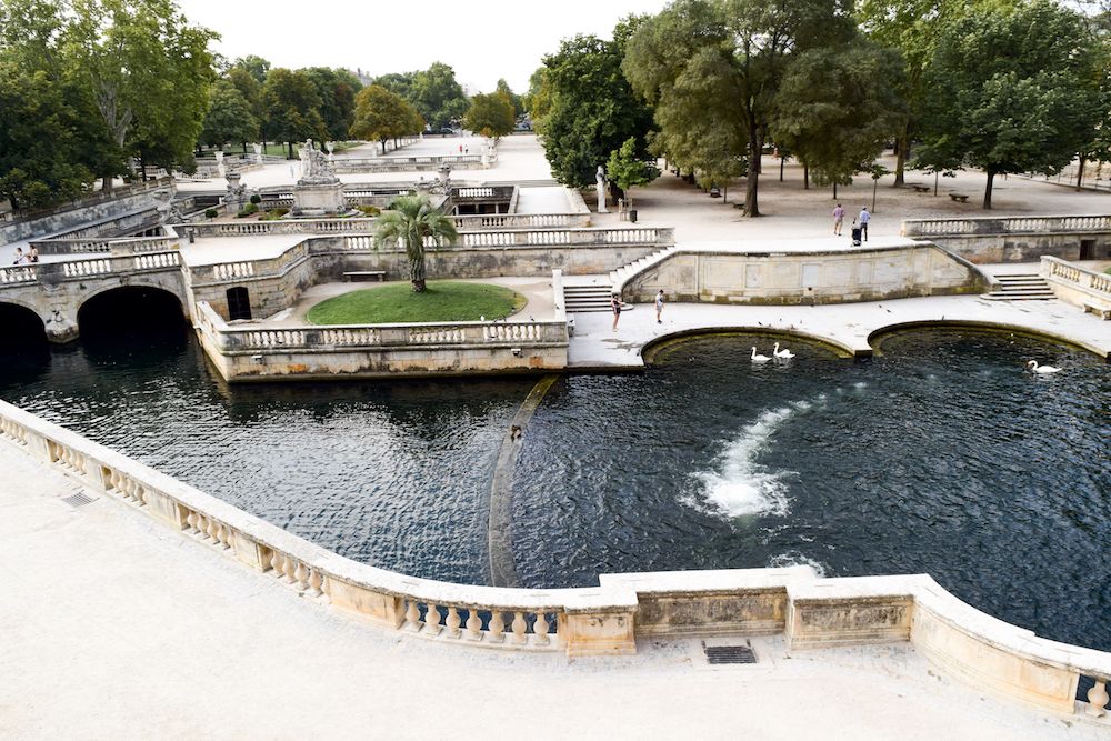 Jardin De La Fontaine, Nîmes, France