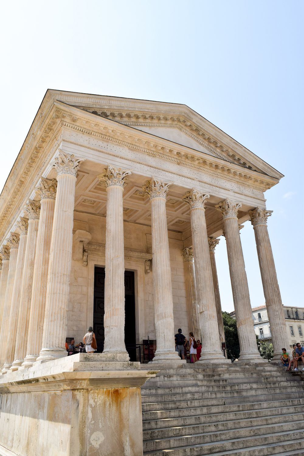 Former Roman Empire in France: Maison Carrée, Nîmes, France