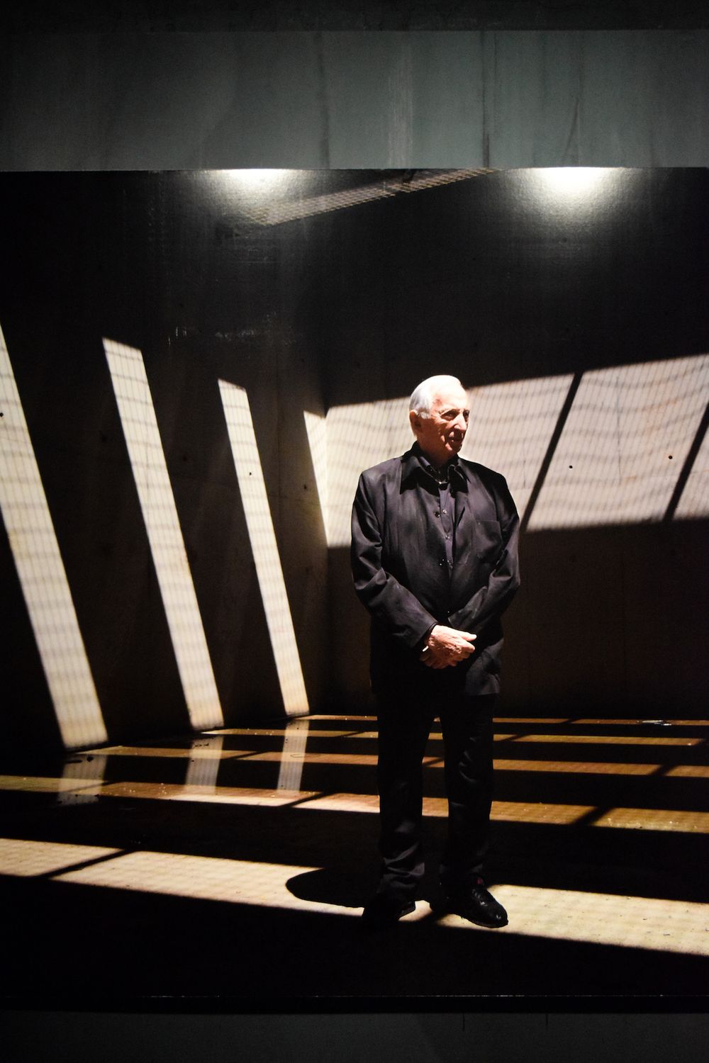 Portrait Of Pierre Soulages