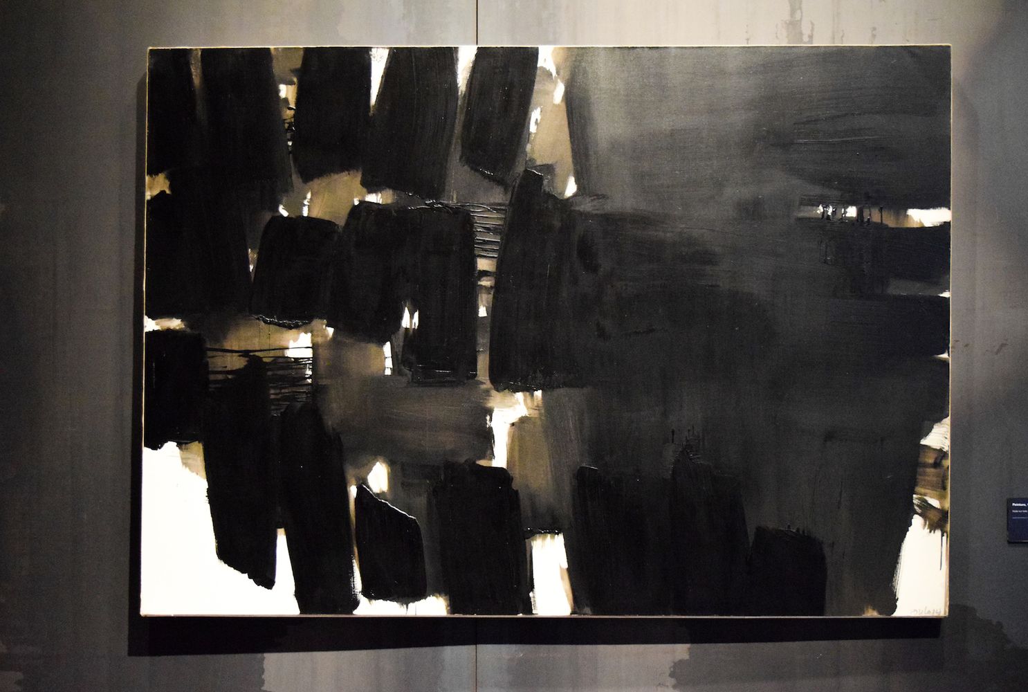 Peinture 19 novembre 1964, Pierre Soulages